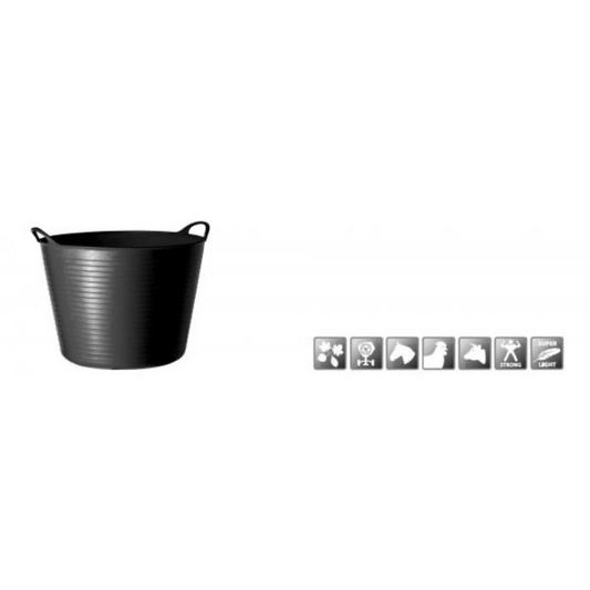 TUBTRUG S 14L H23-Ø33 (REC. ZWART)